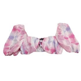 PRETTYLITTLETHING stylowa BLUZKA CROP TOP z b | Lapciucha.pl