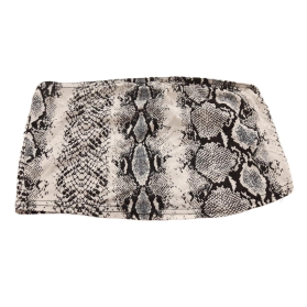 PRETTYLITTLETHING wężowa BLUZKA crop top _ 38 | Lapciucha.pl