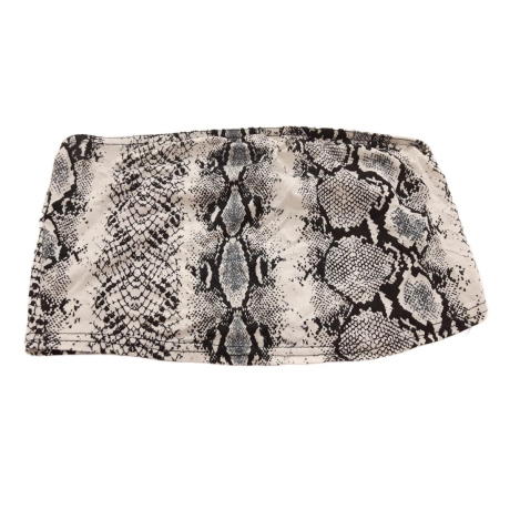 PRETTYLITTLETHING wężowa BLUZKA crop top _ 38 | Lapciucha.pl