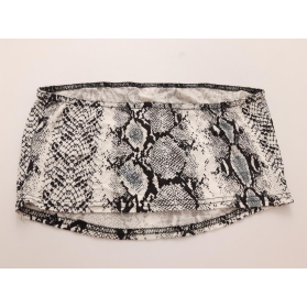 PRETTYLITTLETHING wężowa BLUZKA crop top _ 38 | Lapciucha.pl