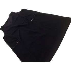 MANGO elegancka SUKIENKA granatowa OVERSIZE z | Lapciucha.pl