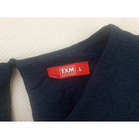 TXM pikowana SUKIENKA trapezowa OVERSIZE krót | Lapciucha.pl