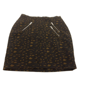 SCOTCH & SODA stylowa SPÓDNICA z zipami CĘTKI | Lapciucha.pl