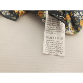 SHEIN stylowa BLUZKA z falbaną KWIATY krótki | Lapciucha.pl