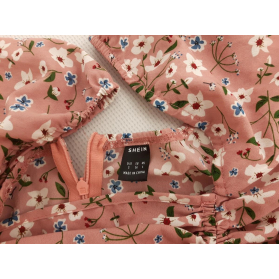 SHEIN stylowa SUKIENKA z bufiastymi rękawami | Lapciucha.pl