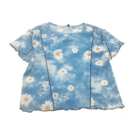 SINSAY siateczkowa BLUZKA CROP TOP na lato KW | Lapciucha.pl