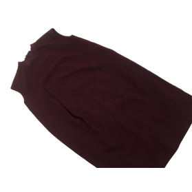 ASOS elegancka SUKIENKA burgundowa OVERSIZE m | Lapciucha.pl