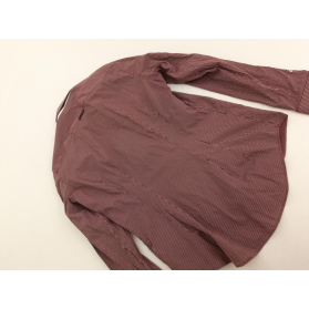 CAMICIA CAFE elegancka KOSZULA slim PASKI baw | Lapciucha.pl