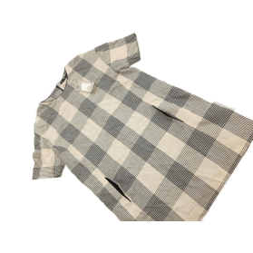 ZARA bawełniana SUKIENKA mini KRATKA oversize | Lapciucha.pl