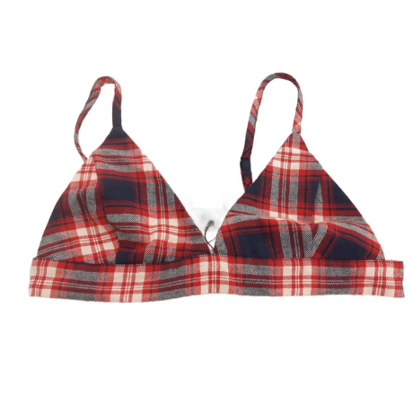 PRETTYLITTLETHING flanelowy STANIK TOP do spa | Lapciucha.pl