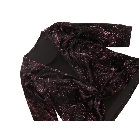 BONMARCHE welurowa BLUZKA z brokatem VINTAGE | Lapciucha.pl