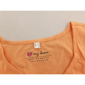 BONPRIX dresowa KOSZULA NOCNA pomarańczowa WY | Lapciucha.pl