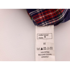 CEDAR WOOD bawełniana KOSZULA casual KRATKA _ | Lapciucha.pl