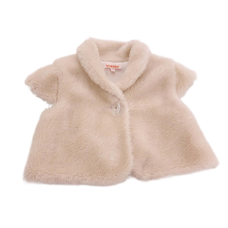 DEBENHAMS futrzany ŻAKIET elegancki _ 116cm | Lapciucha.pl