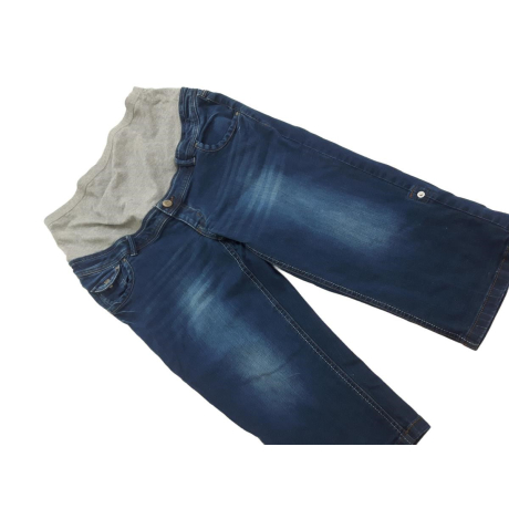 C&A ciążowe SPODENKI RYBACZKI jeansowe NAVY w | Lapciucha.pl