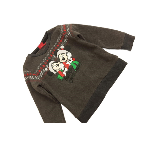 DISNEY świąteczna BLUZA z printem MYSZKA MICK | Lapciucha.pl