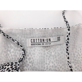 COTTON ON cienka BLUZKA TOP na lato CĘTKI _ X | Lapciucha.pl