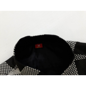 Elegancka KAMIZELKA w kratkę JAPAN STYLE _ 80 | Lapciucha.pl