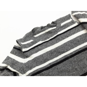 F&F modny SWETER z odkrytymi ramionami PASKI | Lapciucha.pl