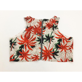 FASHION UNION modna BLUZKA CROP TOP w wzory _ | Lapciucha.pl