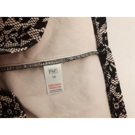 F&F elegancka SUKIENKA koronkowa KWIATY odkry | Lapciucha.pl