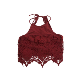 GARAGE cienka BLUZKA CROP TOP na lato MODNA z | Lapciucha.pl