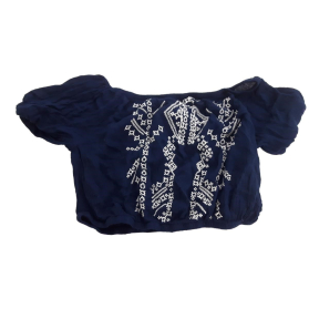 SELECT cienka BLUZKA CROP TOP hafty MODNA _ 3 | Lapciucha.pl