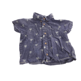 M&S bawełniana KOSZULA casual PALMY _ 72cm | Lapciucha.pl