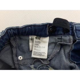 H&M jeansowe SPODNIE RURKI z dziurami MODNE b | Lapciucha.pl