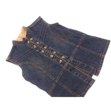 M&S jeansowa KAMIZELKA militarna _ 127cm | Lapciucha.pl