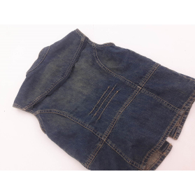 M&S jeansowa KAMIZELKA militarna _ 127cm | Lapciucha.pl