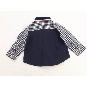 MATALAN bawełniana KOSZULA w kratkę _ 74cm | Lapciucha.pl
