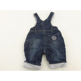 MATALAN jeansowe SPODNIE OGRODNICZKI hafty _ | Lapciucha.pl