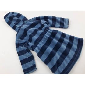 MATALAN pluszowy SZLAFROK kaptur PASKI _ 86cm | Lapciucha.pl
