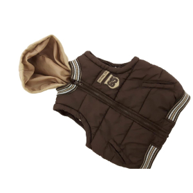 MATALAN puchowa KAMIZELKA z kapturem _ 68cm | Lapciucha.pl