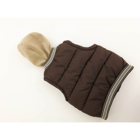 MATALAN puchowa KAMIZELKA z kapturem _ 68cm | Lapciucha.pl