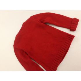 MATALAN świąteczny SWETEREK z cekinami POMPON | Lapciucha.pl