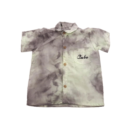 Hawajska KOSZULA casual TIE DYE print auto _ | Lapciucha.pl