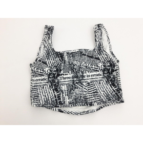 I SAW IT FIRST elastyczna BLUZKA CROP TOP z p | Lapciucha.pl