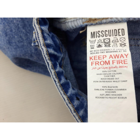 MISSGUIDED jeansowe SPODNIE MOM JEANSY z dziu | Lapciucha.pl
