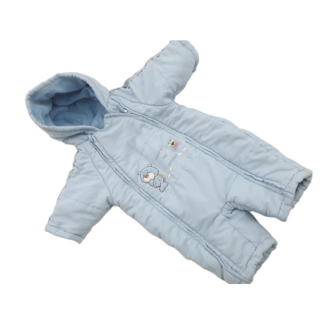 MOTHERCARE puchowy KOMBINEZON ocieplany HAFTY | Lapciucha.pl