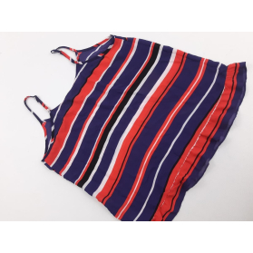 JOE FRESH cienka BLUZKA TOP na lato PASKI _ S | Lapciucha.pl