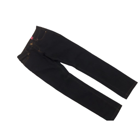 NEW LOOK jeansowe SPODNIE RURKI wygodne NAVY | Lapciucha.pl