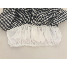 LOST INK bawełniana BLUZKA CROP TOP na jedno | Lapciucha.pl