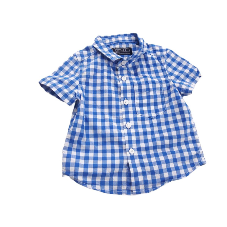 NEXT bawełniana KOSZULA w kratkę CASUAL 62cm | Lapciucha.pl