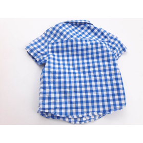NEXT bawełniana KOSZULA w kratkę CASUAL 62cm | Lapciucha.pl