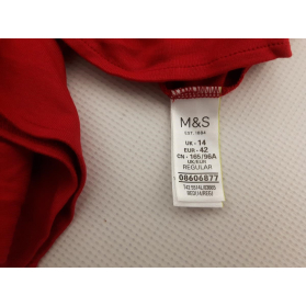 M&S dresowa SUKIENKA z krótkim rękawem OVERSI | Lapciucha.pl