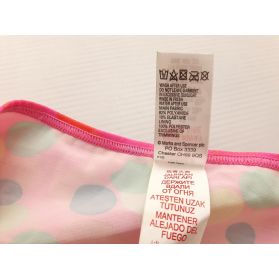 M&S różowe MAJTKI KĄPIELOWE na lato WZORY _ 1 | Lapciucha.pl