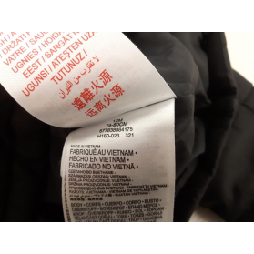 NIKE pikowana KURTKA przejściowa CZARNA z kap | Lapciucha.pl