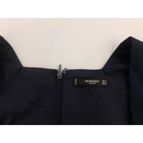 MANGO elegancka SUKIENKA granatowa PROSTA kla | Lapciucha.pl